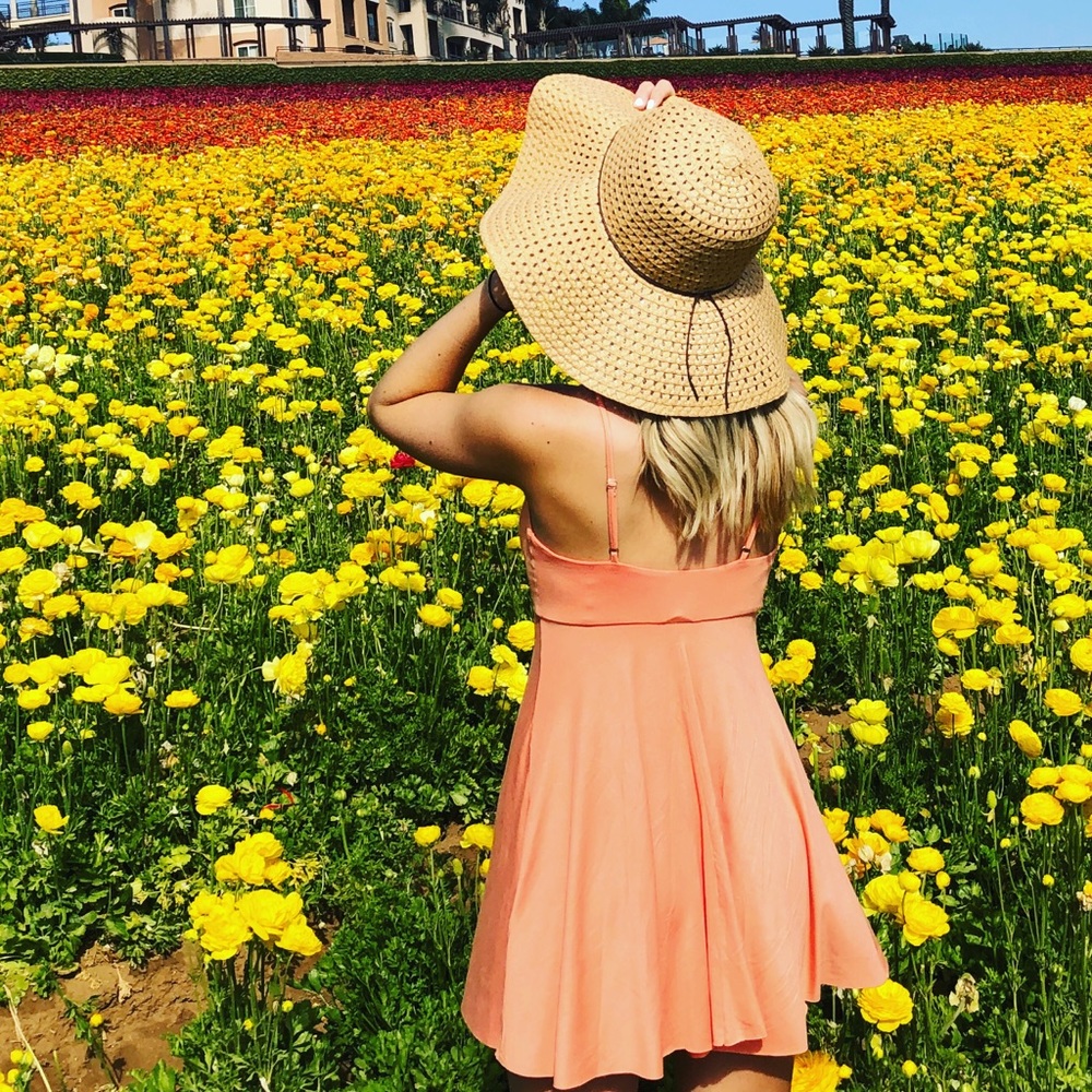Orange dress